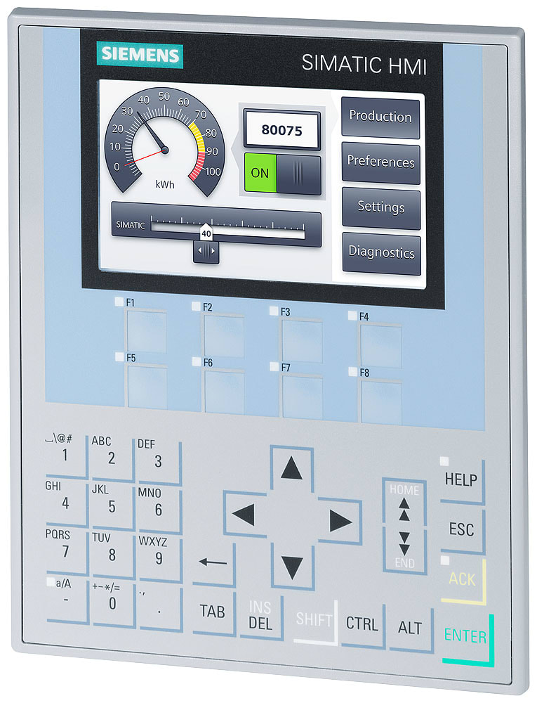 SIEMENS - SIE6AV21241DC010AX0 SIMATIC HMI KP400 Comfort
