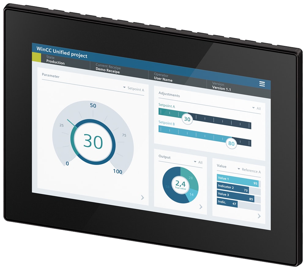 SIEMENS - SIE6AV21283MB360AX1 SIMATIC HMI MTP1200 UNIFIED COMFORT NEUT