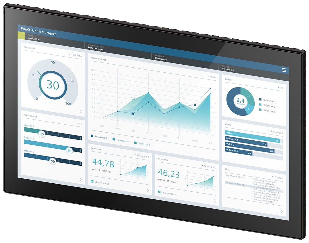 SIEMENS - SIE6AV21283XB360AX1 SIMATIC HMI MTP2200 UNIFIED COMFORT NEUT