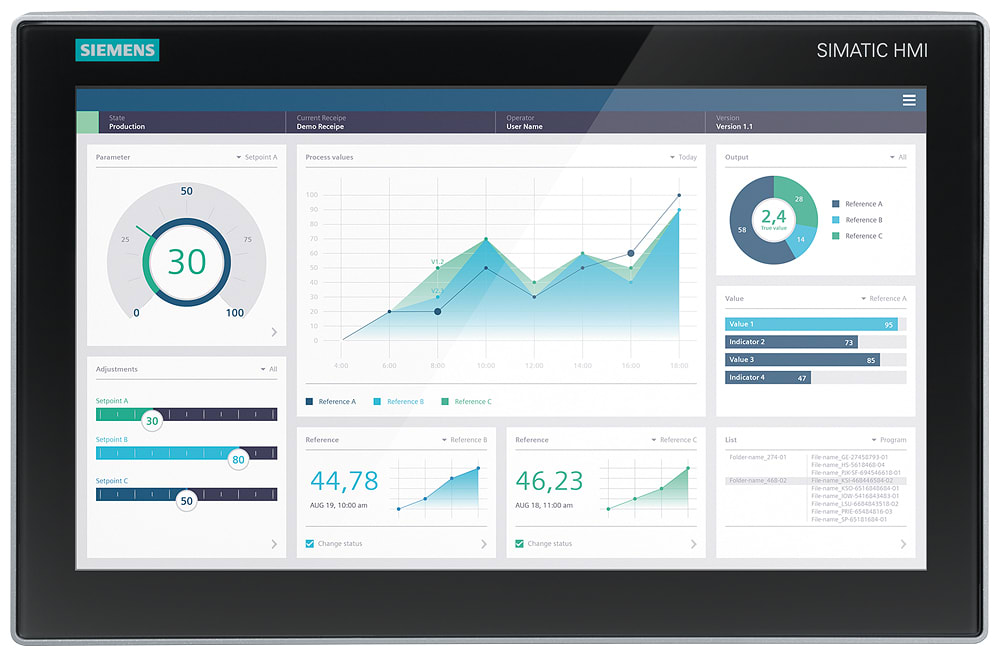SIEMENS - SIE6AV21283QB270BX0 SIMATIC HMI MTP1500 UNIFIED COMFORT PRO