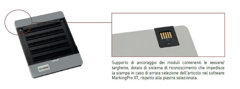 CABUR SRL - CBRPLT11 PIASTRA SMART PRINT TESSMORS CABUR NU055