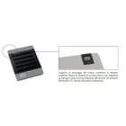 CABUR SRL - CBRPLT11 PIASTRA SMART PRINT TESSMORS CABUR NU055