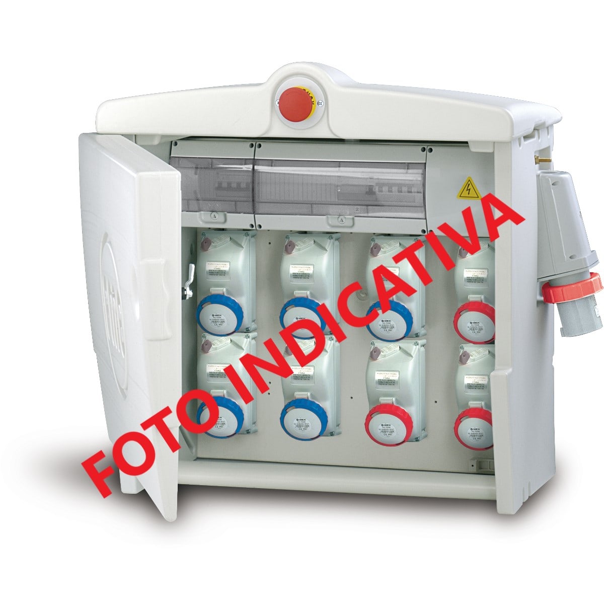 FANTON SRL - FME74977 QUADRO MAXI ASC 8PR/6PT/SP63A/EMER/35KW