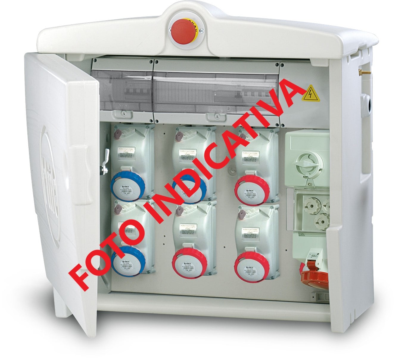FANTON SRL - FME74929 QUADRO MAXI ASC 8PR/6PT/MORS/EMER/35KW