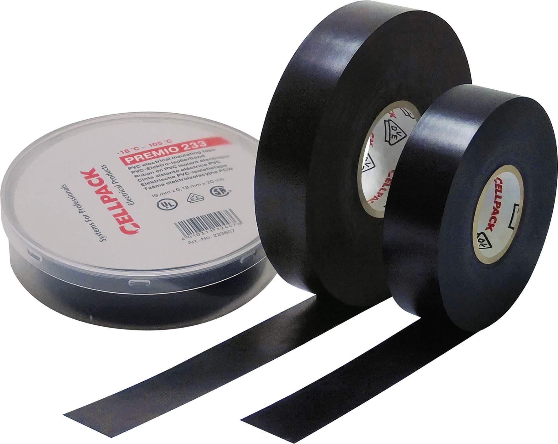 BEHR BIRCHER CELLPAC - CEL223607 NASTRO ISOLANTE PVC HT_233 0.18X19X20M/N