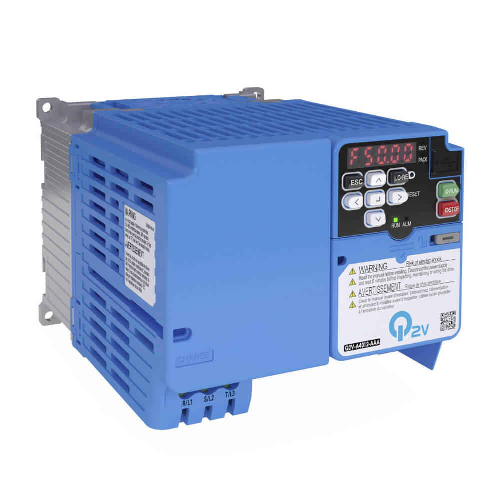 OMRON - OMRQ2VAB010AAA INVERTER Q2V,200V 1-PH,1,5KW,8,0A(HD)