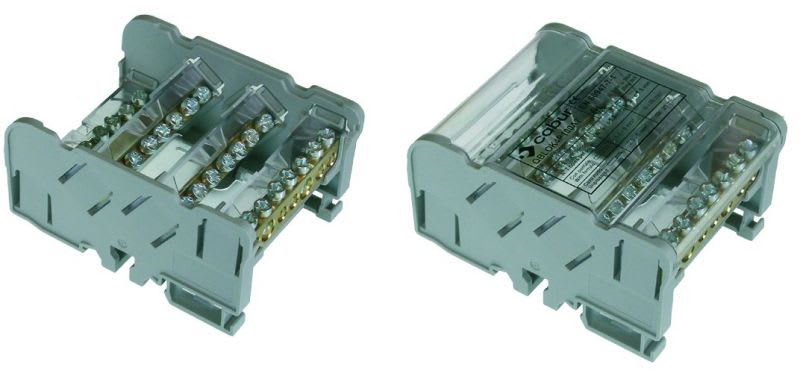 CABUR SRL - CBRQBLOK4100 QBLOK4P100A7 MORSETT. 4P-100A-7F.