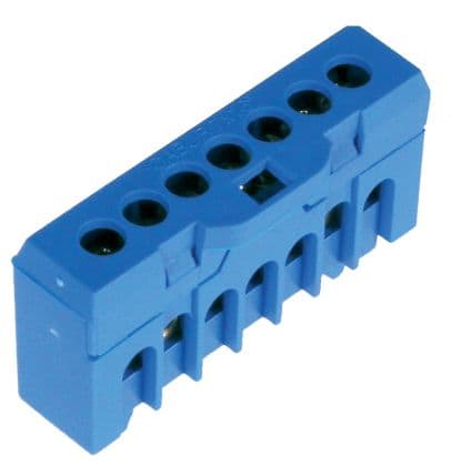 CABUR SRL - CBRQBLOK7001 QBLOK.7/BLU MORS.16MM2 7F BLU V0