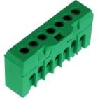 CABUR SRL - CBRQBLOK7002 QBLOK.7/TE MORS.16MM2 7F VERDE V0