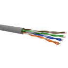 QUBIX SPA - QBX0502091GRBB1000 CAVO CPR6707 C5E U/UTP AWG24 LSZH ECA