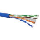 QUBIX SPA - QBX0502701BLSC0305 CAVO R6UT4H24 C6 U/UTP AWG24 LSZH ECA