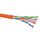 QUBIX SPA - QBX05B2669ARBB0500 CAVO R6UT4H23 C6 U/UTP AWG23 LSZH B2CA