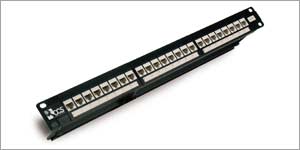 QUBIX SPA - QBX2002024 PATCH PANEL CCS IDC110/KR C6 24 RJ45 UTP