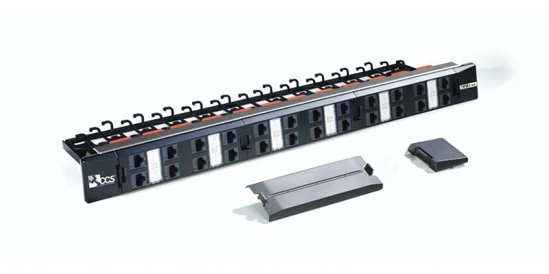 QUBIX SPA - QBX2002037 PATCHPANEL CCS EASYCRIMP C6ACH 24RJ45UTP