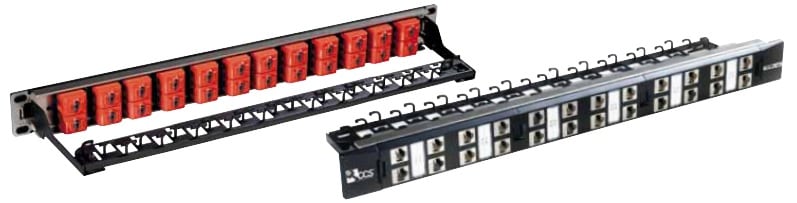 QUBIX SPA - QBX2002038 PATCHPANEL CCS EASYCRIMP C6ACH 24RJ45STP