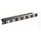 QUBIX SPA - QBX2002043 PATCHPANEL CCS EASYCRIMP C6A 24RJ45 STP