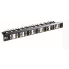 QUBIX SPA - QBX2002043 PATCHPANEL CCS EASYCRIMP C6A 24RJ45 STP