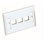 QUBIX SPA - QBX2004013 PLACCA CCS PASSO 503 3 POSIZIONI RJ45