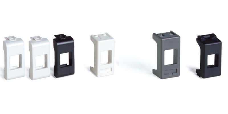 QUBIX SPA - QBX2004033 ADATTATORE CCS GEWISS SYSTEM 20 BIANCO