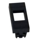 QUBIX SPA - QBX2004077 ADATTATORE CCS GEWISS CHORUS NERO