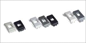 QUBIX SPA - QBX2004080 ADATTATORE CCS VIMAR PLANA SILVER