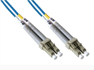 QUBIX SPA - QBX2008262 BRETELLA BIF LC-LC 9/125 SM 1 MT