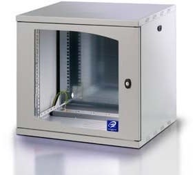 QUBIX SPA - QBX2010034 ARMADIO PRO H655XL600XP400 12U GR