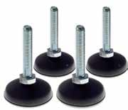 QUBIX SPA - QBX2011035 PIEDINI DI LIVELLAMENTO VITE M10