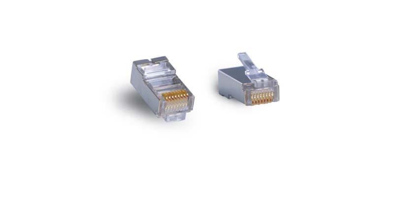 QUBIX SPA - QBX2012002 SPINA PLUG RJ45 8 POLI C5E STP