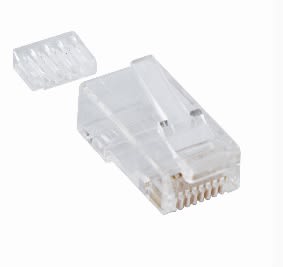 QUBIX SPA - QBX2012005 SPINA PLUG RJ45 8 POLI C6 UTP