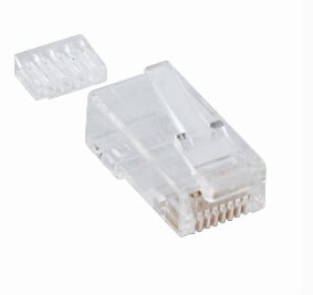 QUBIX SPA - QBX2012005 SPINA PLUG RJ45 8 POLI C6 UTP