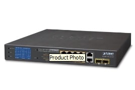 QUBIX SPA - QBX2032264 FGSD-1022VHP 8(POE) FE +2TP/SFP GE 120W