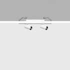 IGUZZINI ILLUMINAZI - IGZ3.QC14.704.0 PALCO D=19 2X INCASSO LED 3000K CRI90 ME