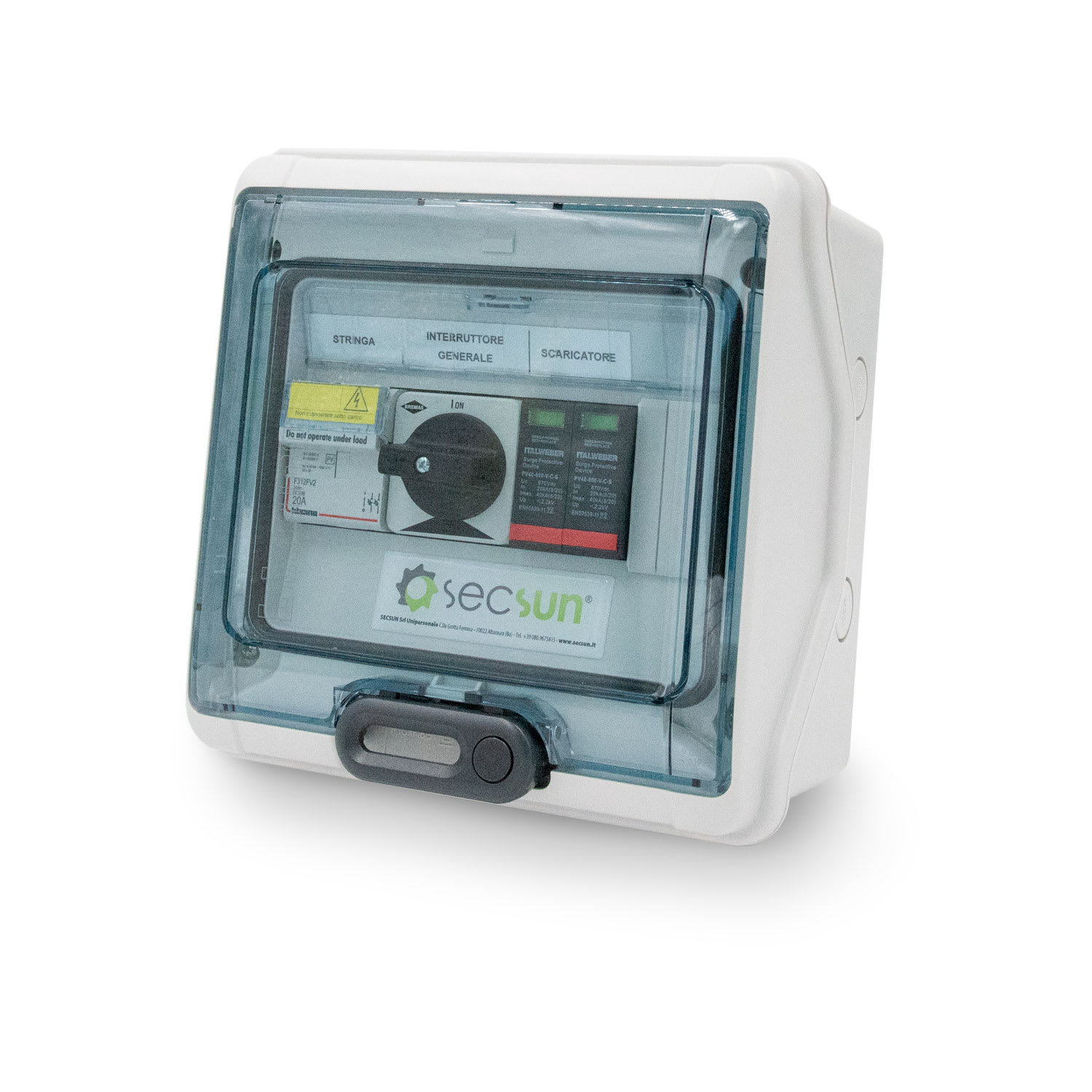 CONTACT ITALIA SRL - IICQCM1101L QUADRO DI CAMPO 1 STR. 1000VDC