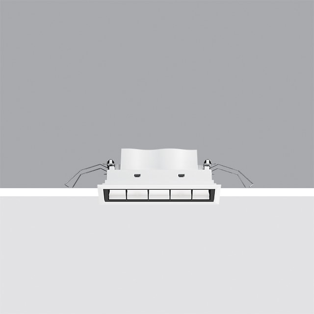 IGUZZINI ILLUMINAZI - IGZ3.QD33.747.0 INC.LAS.BLADE FRAME 5 LED W/W DALI WAL.W