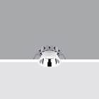 IGUZZINI ILLUMINAZI - IGZ3.QF49.701.0 EASY D105 FRAME NEUTR.CRI80 1500LM ELET.