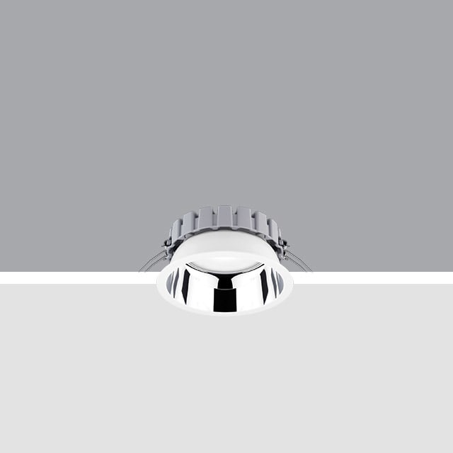 IGUZZINI ILLUMINAZI - IGZ3.QF66.701.0 EASY D163 FRAM.WARM CRI90 3000LM EMER.LU