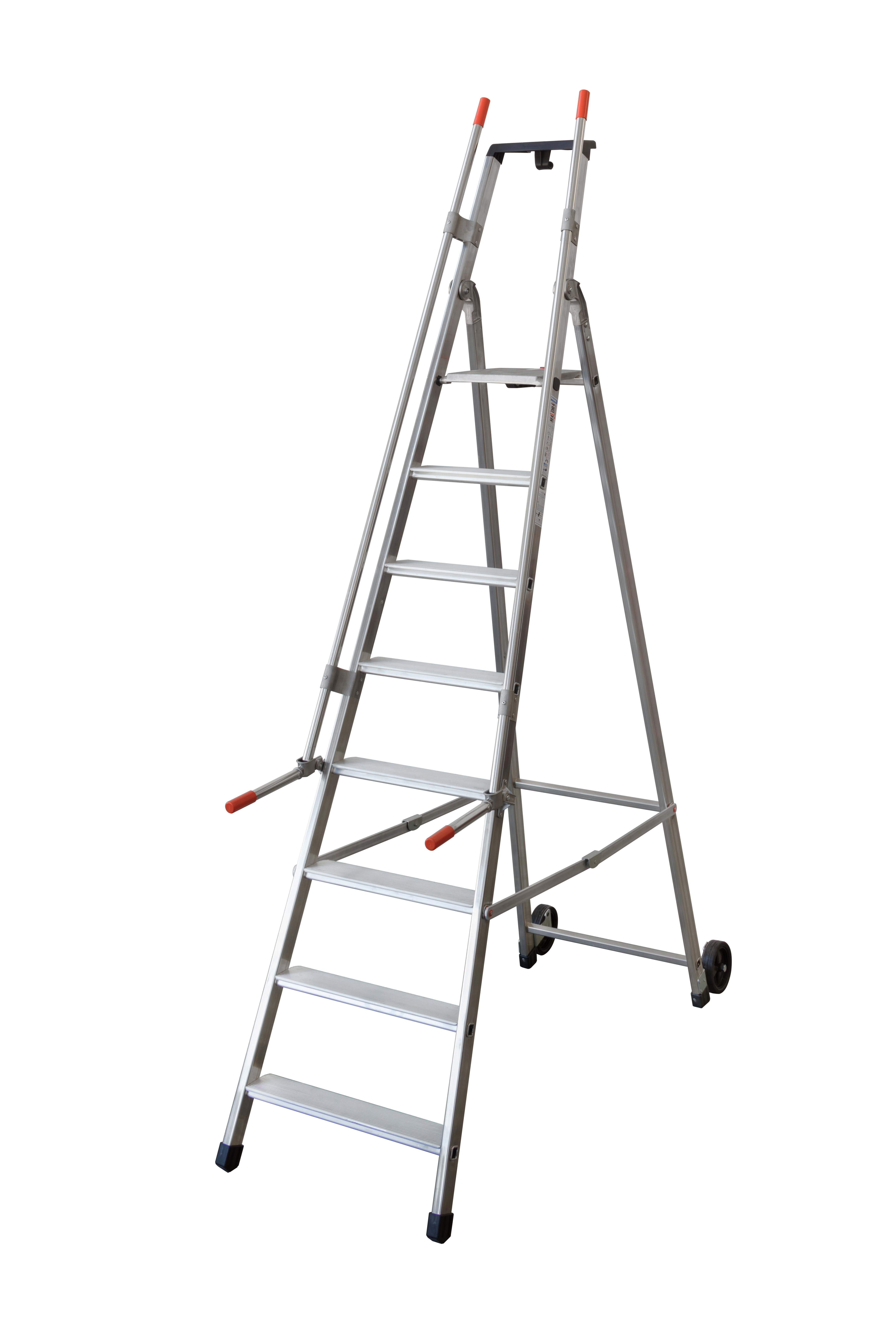 FACAL SRL - FAFQM-8 SCALA ALLUMINO MAYORA - 8 GRADINI