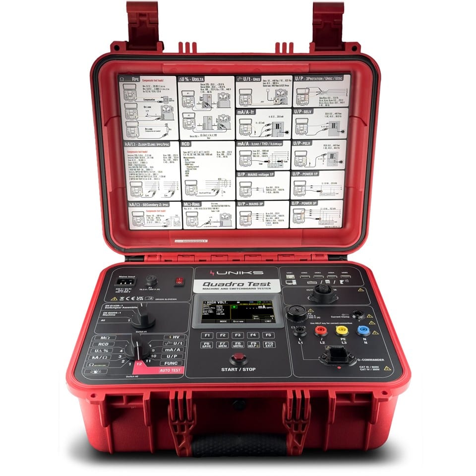 UNIKS SRL - UNKQUADROTEST STR.VERIFICA PROVA QUADRI