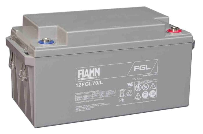 FIAMM ENERGY TECH. - FI112FGL70/L BATTERIE LUNGA VITA VRLA AGM 12FGL70/L