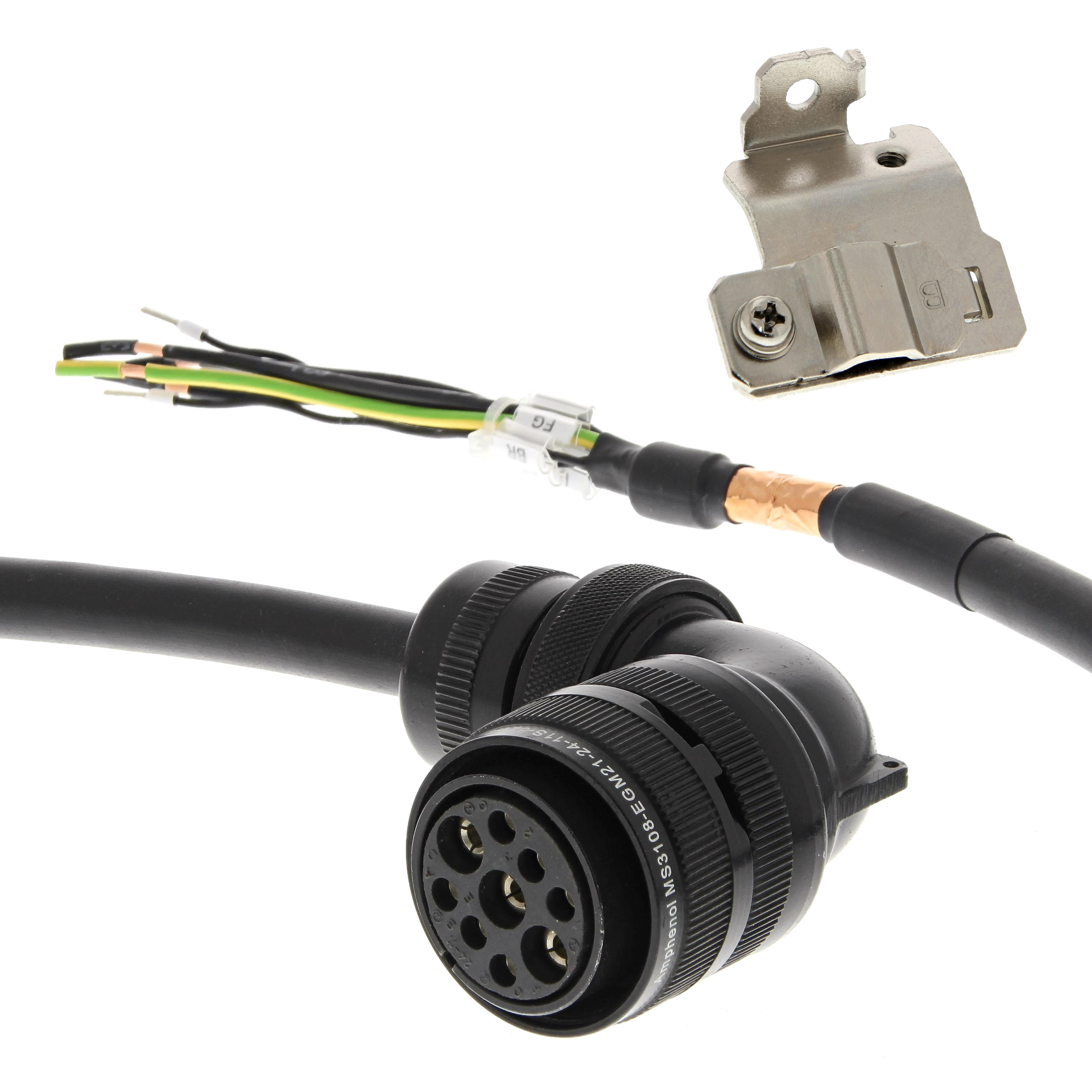 OMRON - OMRR88ACA1E015BFE servo- Cavo potenza 15m per motori servo 1S