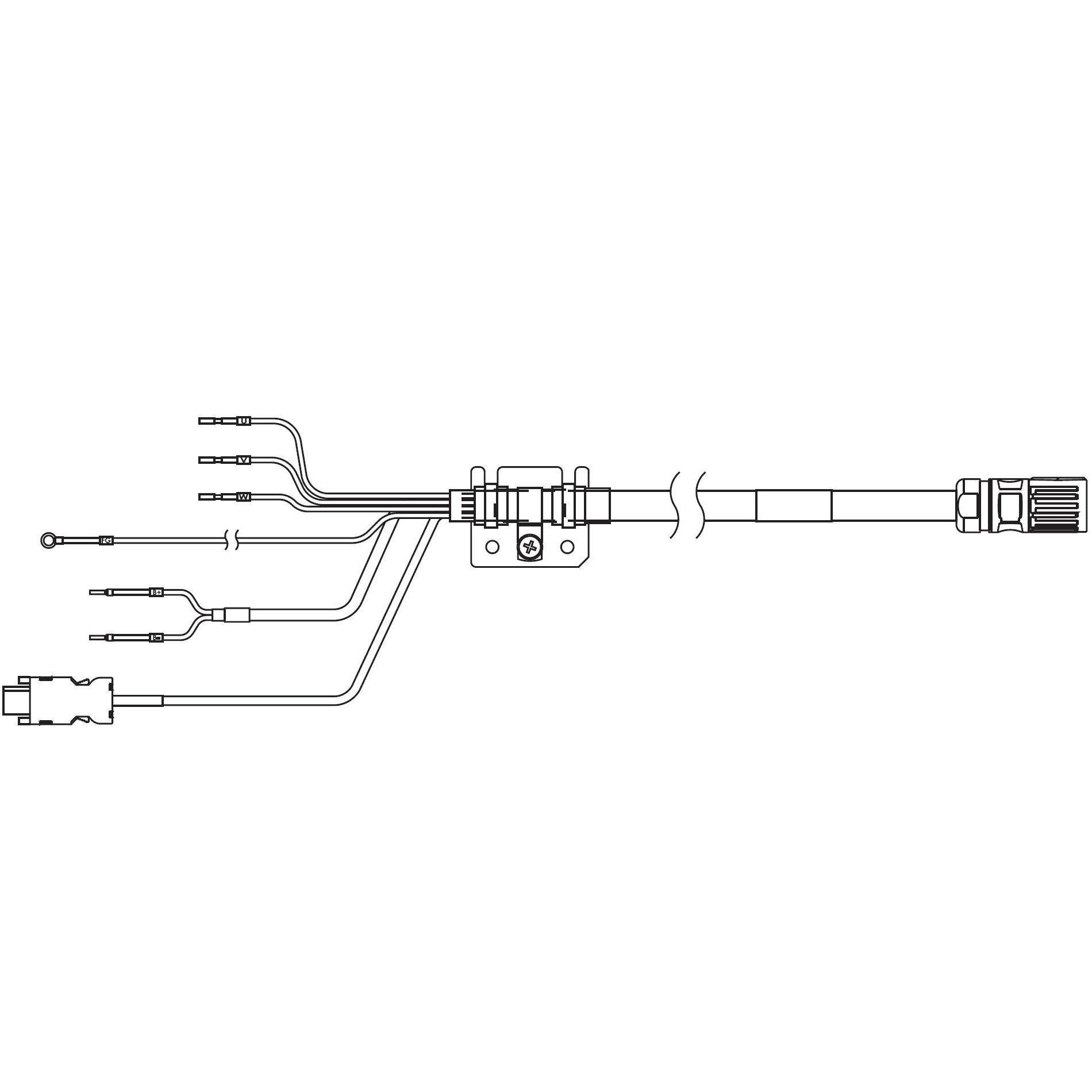 OMRON - OMRR88ACX1A003BF CAVO SERVO IBRIDO SERIE 1SA, 3 M, CON FR