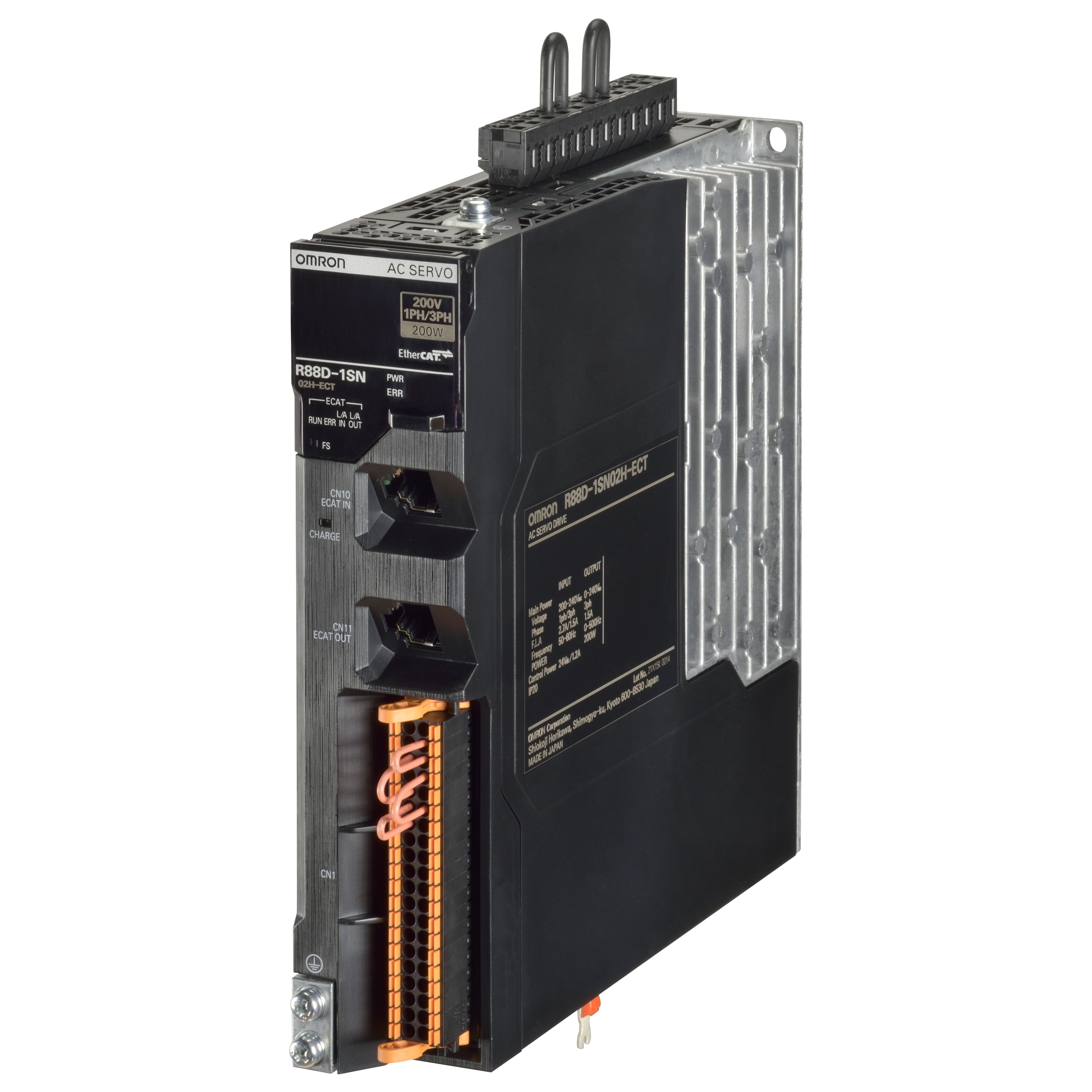 OMRON - OMRR88D1SN01HECT servo- 1S. EtherCat 100W 230V