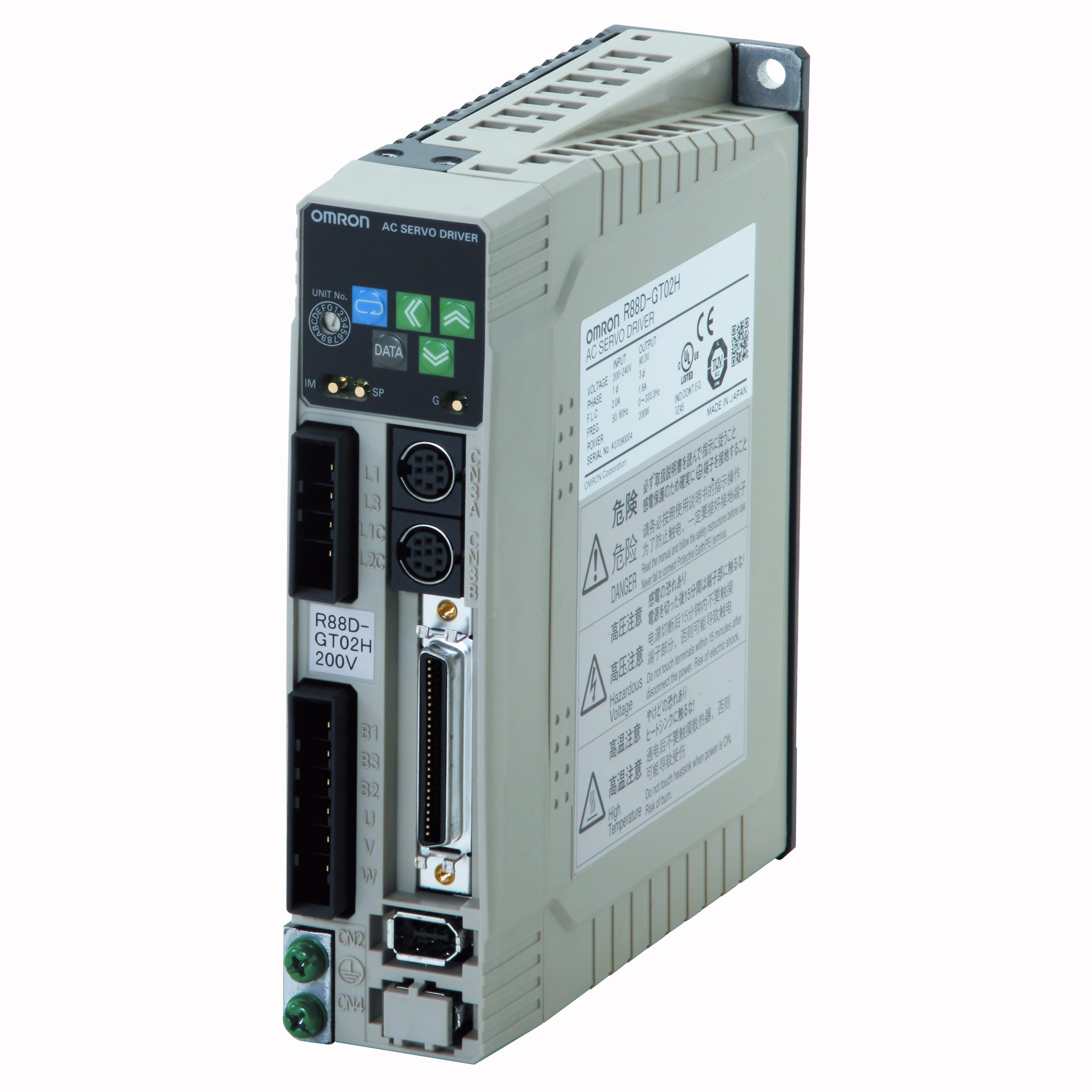 OMRON - OMRR88DGP08H SERVO SMARTSTEP2 750W 220V