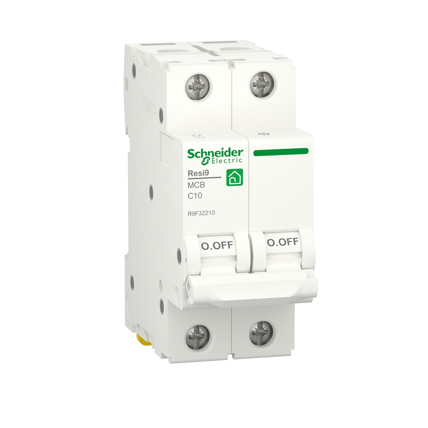 SCHNEIDER ELECTRIC - SNRR9F32210 INT.MAGN. RESI9 MCB 2P C 10A 4500A 2M