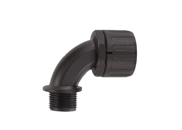 EURO 2000 SPA - UROP92048 RACCORDO MF 90° PA66 NW48 PG48 IP66