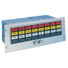 DOSSENA SRL - DOS9RACK20 RACK20 24VCC SIST.ALLARME 20 PUNTI
