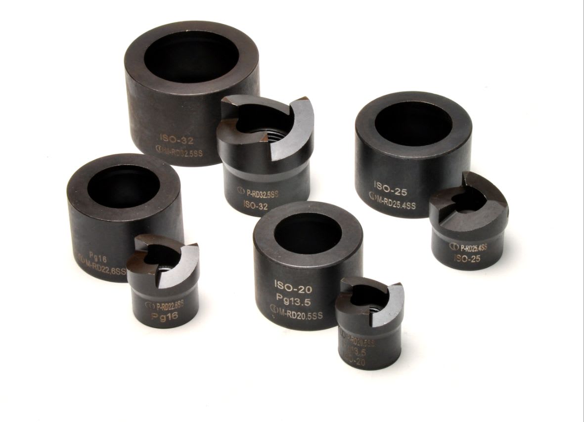 CEMBRE SPA - CEMRD30.5SS-19 KIT PUNZONE + MATRICE, PER UTENSILI FORALAMIERE, PER FORO TONDO DIAMETRO 30,5mm