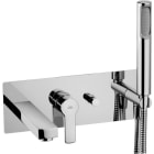 RUBINETTERIA PAFFONI - PFFRED001CR MIX VASCA INCASSO CON DEVIATORE BOCCA ER