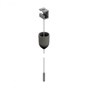 REGGIANI SPA ILLU - REG0.02053.0021 WIRE SUSPENSION SET 5000MM